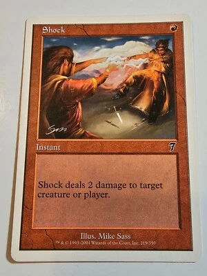 Shock 219/350  Magic The Gathering MTG - Image 1 of 2