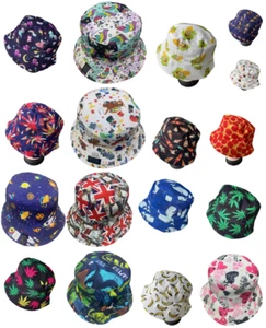 6 Stück Mix Fischerhut Festival bunte Farben Fischermütze Mütze Beanie Tanz Sonne - Bild 1 von 1