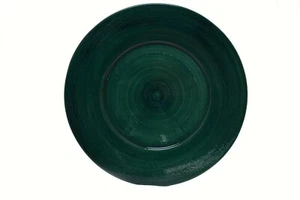 "Plato de servicio verde esmeralda Vietri Italia 7919-33 13 1/8" - Imagen 1 de 3