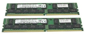 New Fujitsu 64GB (2x 32GB) DDR4 ECC PC4-2400T-R Server Memory S26361-F3898-R642 - Picture 1 of 1