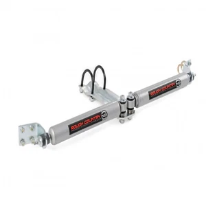 Rough Country 8732130 Dual N3 Series Steering Stabilizer for 94-99 Ram 1500 4WD - Picture 1 of 4