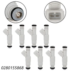 8PCS 36lb Fuel Injectors 0280155737 Fit Ford Fit GM LS1 LT1 5.0L 5.7L 380CC D1 - Picture 1 of 8