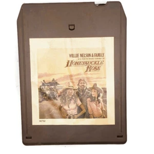 Honeysuckle Rose Movie Soundtrack Willie Nelson & Family 8 Track Cartridge 1980 - Picture 1 of 4
