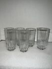 Water Glasses Set Of 5 Plus One taller with a mark on the bottom : ?b?