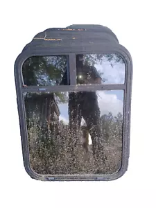 (1) Ford Shuttle Bus Window: Sliding Top Privacy Glass 24x30 Clean - FLAT GLASS - Picture 1 of 8