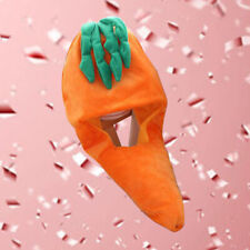  Neuheit Kostüm Mütze lustig Karotte Gemüse Mütze für Cosplay Halloween Thema