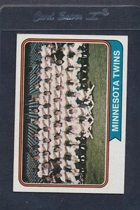 1974 Topps #074 Minnesota Twins Team quasi nuovo/MT *1608 - Foto 1 di 1