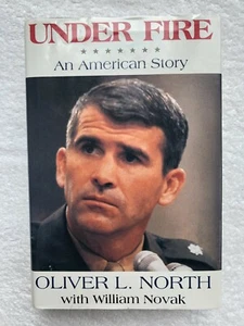 Under Fire & War Stories (both signed by Oliver North) - Picture 1 of 9