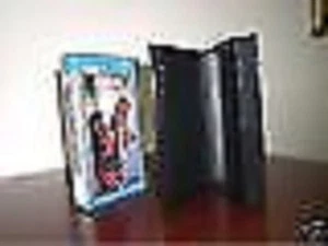 100 CUSTODIE VHS STANDARD CON CUSTODIA COMPLETA, SENZA MOZZO, NERO-PSV10 GRADO A - Foto 1 di 2