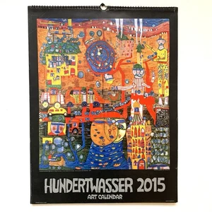 Friedensreich Hundertwasser XL Kalender 2015 *seltene Sammlerdrucke* - Bild 1 von 17