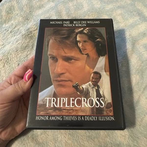 Triplecross (DVD, 2000) Rare OOP Michael Pare Billy Dee Williams - Imagen 1 de 4