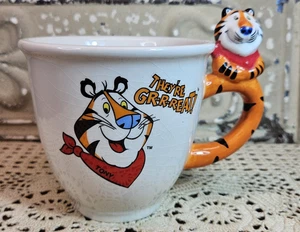 2001 Tony the Tiger Oversize Mug "They're Great!" Kellogg Collectible (read) - Picture 1 of 8