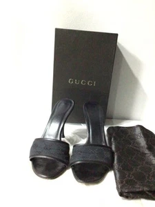 Gucci Logo Sandals Mules Women'S Shoes Work Business - Picture 1 of 6