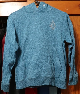 Pullover con Capucha Volcom Barstone Azul Niños Jóvenes Mediano YM C4132231 Foto 1 de 4