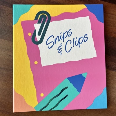 Álbum de fotos Hallmark recortes y clips recargable y expandible Foto 1 de 3