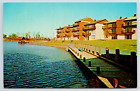 Postcard Columbia MD The Cove Apartments Wilde Lake Dock Village of Bryant Woods