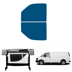 Premium Nano Carbon Window Tint fits Chevrolet Express Van 1996-2023 Tint 2F - Picture 1 of 9