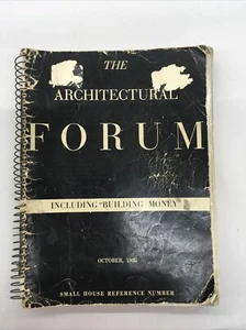 The Architectural Forum October, 1935, Vol. LXIII, NO. FOUR, Paperback - Picture 1 of 7