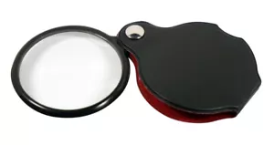 5X Lupa Lupa Plegable 2" Lente Joyeros Lupa Bolsillo Portátil - Imagen 1 de 12