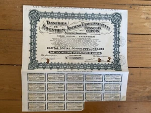 Teil: TANNERIES DE SAVENTHEM, ex-ets FRANCOIS COPPIN (BELGIEN) (O) - Bild 1 von 1