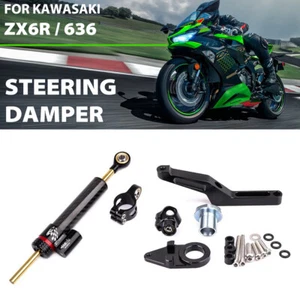 Para KAWASAKI NINJA ZX-6R 2024 Accesorios PARA ZX-6R Amortiguadores de Dirección Estabilizador - Imagen 1 de 6