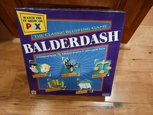 New & Sealed:2003 Mattel Balderdash:The Classic Bluffing Party Game:NIB UNOPENED - Picture 1 of 17