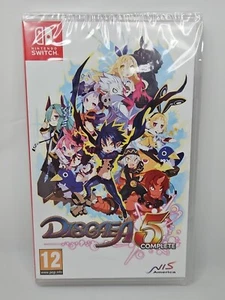 Disgaea 5 Complete (Nintendo Switch) Factory Sealed Rare Game  - Picture 1 of 2