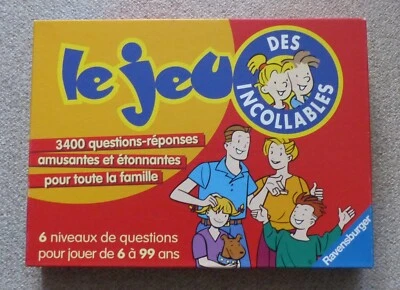 LE JEU DES INCOLLABLES (Ravensburger) - Photo 1/3