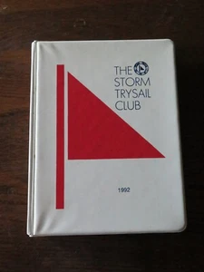 1992 Storm Trysail Club Yearbook yachting sailing America's Cup annual - Picture 1 of 22