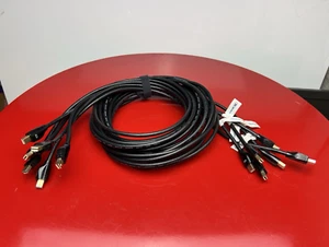 (Lot of 6) Cable Matters 4K Mini DisplayPort Male to Mini DP Male Black 6 Feet - Picture 1 of 3