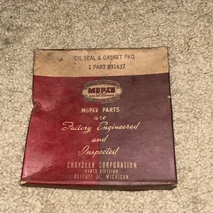 Mopar Plymouth Chrysler  1937 1942 Oil Seal And Gasket Package OEM - Bild 1 von 8