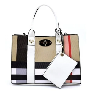 Women 3Pcs Handbag Set Top Handle Bag Totes Satchels Crossbody Shoulder Bag - Picture 1 of 5