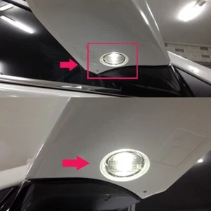 Fair of Side Mirror Puddle Lamp Assembly 2P For 2011 to 2014 Hyundai Sonata ix45 - Bild 1 von 3