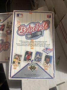 1991 UPPER DECK  BASEBALL HOLOGRAMS FACTORY SEALED BOX