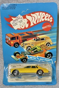 Vintage 1980 Hot Wheels Cadillac Seville No. 1698 Gold Metal Flake Paint Diecast - Picture 1 of 14