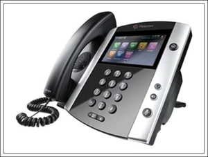 Polycom VVX 601 16 Line Business Media Phone Bluetooth POE 2200-48600-025 - Picture 1 of 7