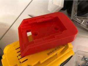 DEWALT BATTERY HOLDER SEE DESCRIPTION FOR COLOR - Picture 1 of 3