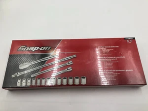 NEU Snap On 17 Stck. 1/2" Antrieb 6-Punkt metrisch General Service Steckschlüsselsatz #317AMMPC - Bild 1 von 10