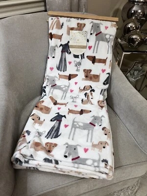 MANTA CINTHYA ROWLEY DOG LOVERS SAN VALENTINES 1-NUEVA CON ETIQUETAS Foto 1 de 4