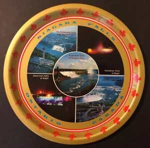 NIAGARA FALLS TRAY SOUVENIR ROMIC MACHINE TOOL CO VINTAGE SKYLON HERITAGE TOWER. - Picture 1 of 2