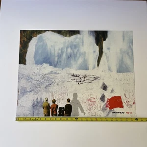 RADIOHEAD ORIGINAL Poster Kid A 2001 Vintage Y2K Record Promo - Picture 1 of 15