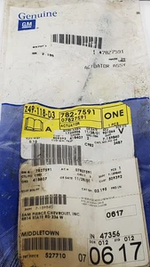 Genuine GM 7827591 Actuator Rod Assembly Ignition Switch NOS OEM Open Package - Picture 1 of 8