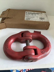 CAMPBELL 577-1615 COUPLING LINK 1” SYSTEM 8 LOAD LIMIT 47700 - Picture 1 of 10