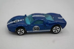 HOT WHEELS Ford GT-40 '1999 First Editions' Loose MINT Blue Race Car CS - Picture 1 of 6