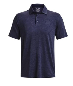 Under Armour Playoff Polo 3.0 Midnight Heather Loose Fit Mens Size XL NWT - Picture 1 of 5