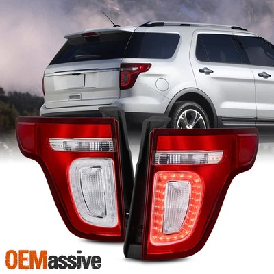 For 2011-2015 Ford Explorer LED Tail Lights Rear Brake Lamp OE Style Replacement - Image 1 of 4