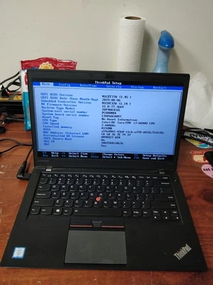 Lenovo ThinkPad T460s Intel Core i5-6200U@2.30GHz 8GB RAM SIN PIEZAS DE UNIDAD 8215 Foto 1 de 4