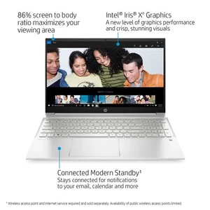 HP Pavilion 15 15t-eg2065st Laptop PC 15.6" i5 12GB 256GB SSD Backlit Key W11 - Picture 1 of 8