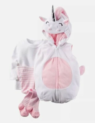 FATO DE UNICÓRNIO DE PELÚCIA DE LÃ FANTASIA BEBÊ Halloween 24m - Imagem 1 de 4