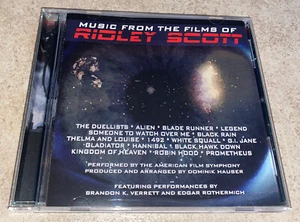 Music From The Films Of Ridley Scott CD Rare OOP Limited Edition Only 1000 Made - Imagen 1 de 6